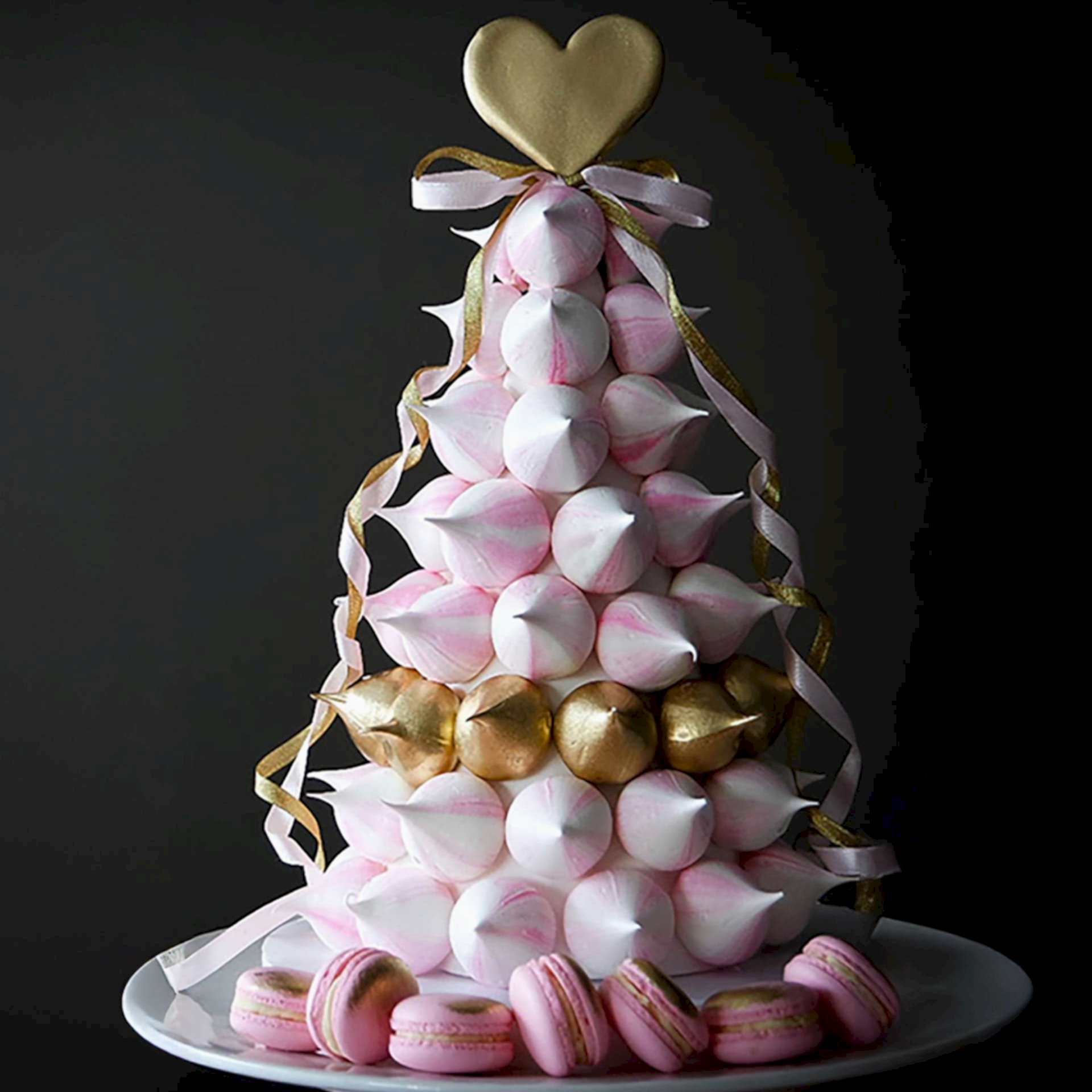 Online Makaron ve Beze Kule Yapımı